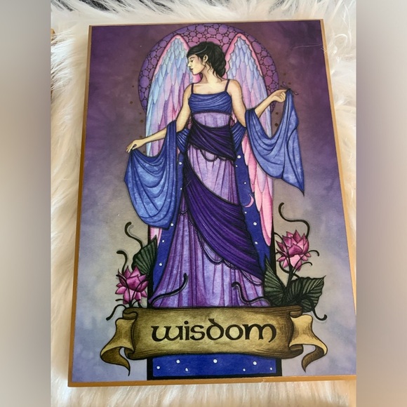 Set of 7 Angelic Art Plaques - Picture 6 of 10